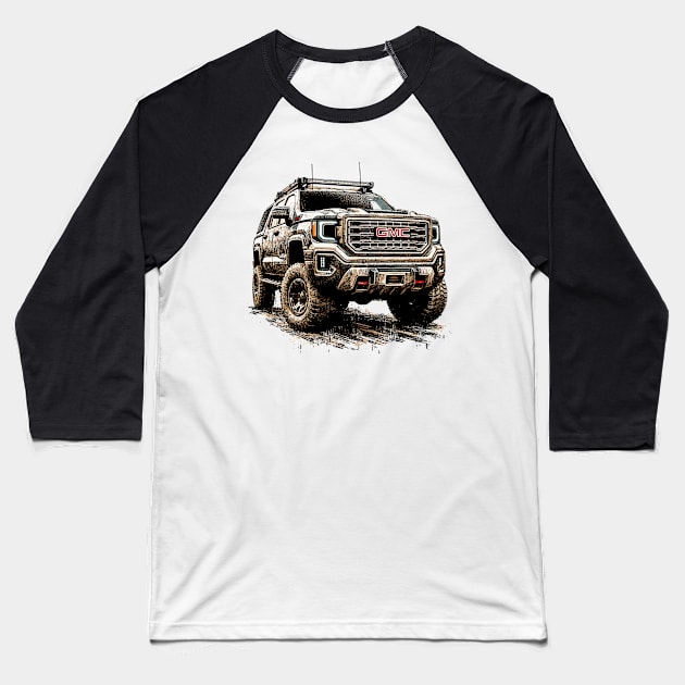 GMC Jimmy Baseball T-Shirt by Vehicles-Art